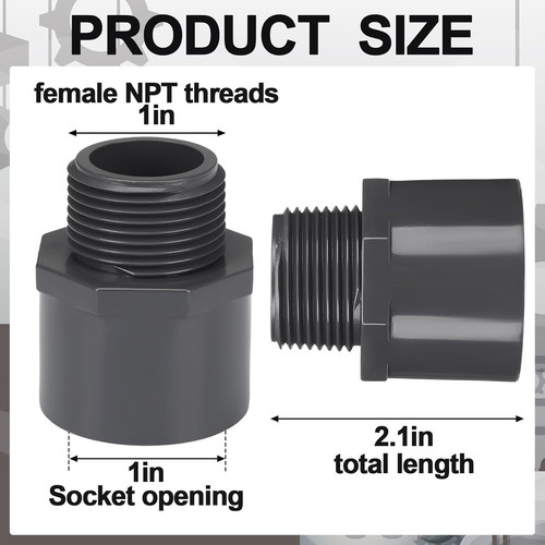 Pcs inch pvc - inch,